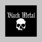 Black Metal - čierna zimná letecká bunda BOMBER typu MA-1 z pevného materiálu s masívnym zipsom na zapínanie 100%nylón, čiastočne vodeodolná